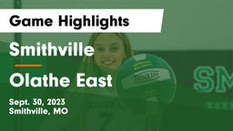 Smithville  vs Olathe East  Game Highlights - Sept. 30, 2023