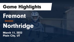 Fremont  vs Northridge  Game Highlights - March 11, 2022