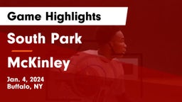 South Park  vs McKinley  Game Highlights - Jan. 4, 2024