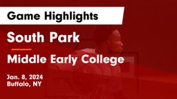 South Park  vs Middle Early College  Game Highlights - Jan. 8, 2024