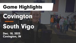 Covington  vs South Vigo  Game Highlights - Dec. 18, 2023