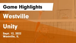Westville  vs Unity  Game Highlights - Sept. 12, 2022