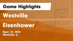 Westville  vs Eisenhower  Game Highlights - Sept. 22, 2022