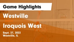 Westville  vs Iroquois West Game Highlights - Sept. 27, 2022