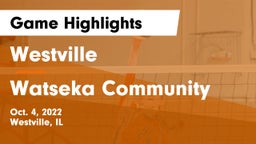 Westville  vs Watseka Community  Game Highlights - Oct. 4, 2022