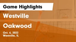 Westville  vs Oakwood Game Highlights - Oct. 6, 2022