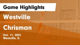 Westville  vs Chrisman Game Highlights - Oct. 11, 2022