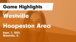Westville  vs Hoopeston Area Game Highlights - Sept. 7, 2023