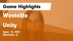 Westville  vs Unity  Game Highlights - Sept. 13, 2021