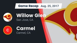 Recap: Willow Glen  vs. Carmel  2017