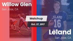 Matchup: Willow Glen High vs. Leland  2017