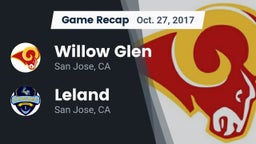 Recap: Willow Glen  vs. Leland  2017