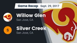Recap: Willow Glen  vs. Silver Creek  2017