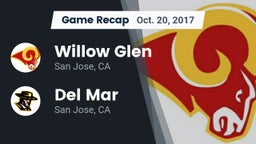 Recap: Willow Glen  vs. Del Mar  2017