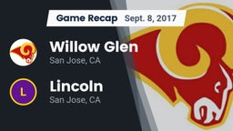 Recap: Willow Glen  vs. Lincoln  2017