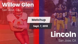 Matchup: Willow Glen High vs. Lincoln  2018