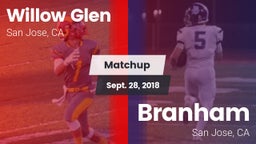 Matchup: Willow Glen High vs. Branham  2018