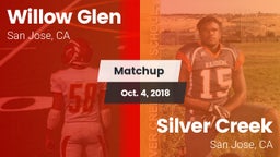 Matchup: Willow Glen High vs. Silver Creek  2018