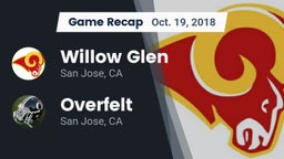Recap: Willow Glen  vs. Overfelt  2018