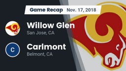 Recap: Willow Glen  vs. Carlmont  2018