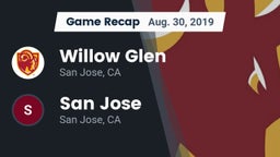 Recap: Willow Glen  vs. San Jose  2019
