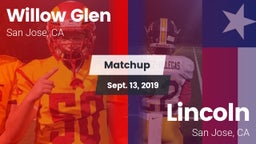 Matchup: Willow Glen High vs. Lincoln  2019