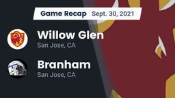 Recap: Willow Glen  vs. Branham  2021