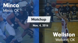 Matchup: Minco  vs. Wellston  2016