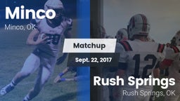 Matchup: Minco  vs. Rush Springs  2017