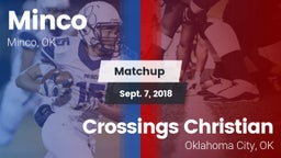 Matchup: Minco  vs. Crossings Christian  2018