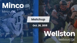 Matchup: Minco  vs. Wellston  2018