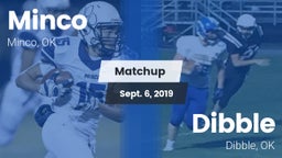 Matchup: Minco  vs. Dibble  2019
