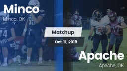 Matchup: Minco  vs. Apache  2019