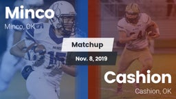 Matchup: Minco  vs. Cashion  2019