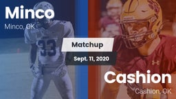 Matchup: Minco  vs. Cashion  2020