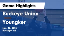 Buckeye Union  vs Youngker  Game Highlights - Jan. 12, 2023