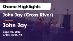 John Jay  (Cross River) vs John Jay  Game Highlights - Sept. 23, 2022