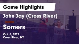 John Jay  (Cross River) vs Somers  Game Highlights - Oct. 6, 2022
