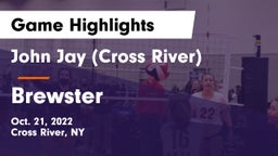 John Jay  (Cross River) vs Brewster  Game Highlights - Oct. 21, 2022