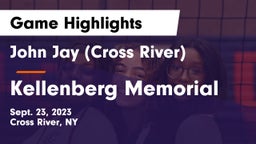 John Jay  (Cross River) vs Kellenberg Memorial  Game Highlights - Sept. 23, 2023