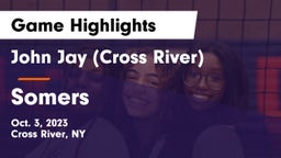 John Jay  (Cross River) vs Somers  Game Highlights - Oct. 3, 2023