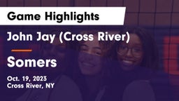 John Jay  (Cross River) vs Somers  Game Highlights - Oct. 19, 2023