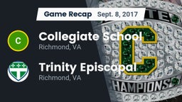 Recap: Collegiate School vs. Trinity Episcopal  2017