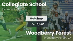 Matchup: Collegiate vs. Woodberry Forest 2018