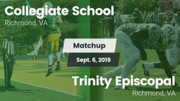 Matchup: Collegiate vs. Trinity Episcopal  2019