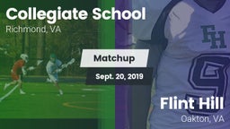 Matchup: Collegiate vs. Flint Hill  2019