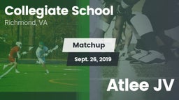 Matchup: Collegiate vs. Atlee JV 2019