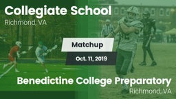 Matchup: Collegiate vs. Benedictine College Preparatory  2019