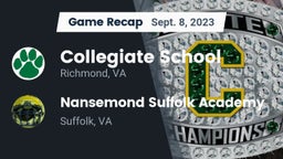 Recap: Collegiate School vs. Nansemond Suffolk Academy 2023