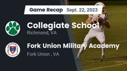 Recap: Collegiate School vs. Fork Union Military Academy 2023